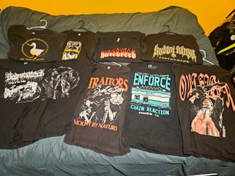 Large Metal Band Tees