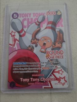 Tony Tony Chopper card- Round1 X One Piece Card  OP09-068