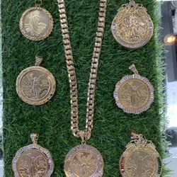 Cadenas Y Centenarios Oro Laminado