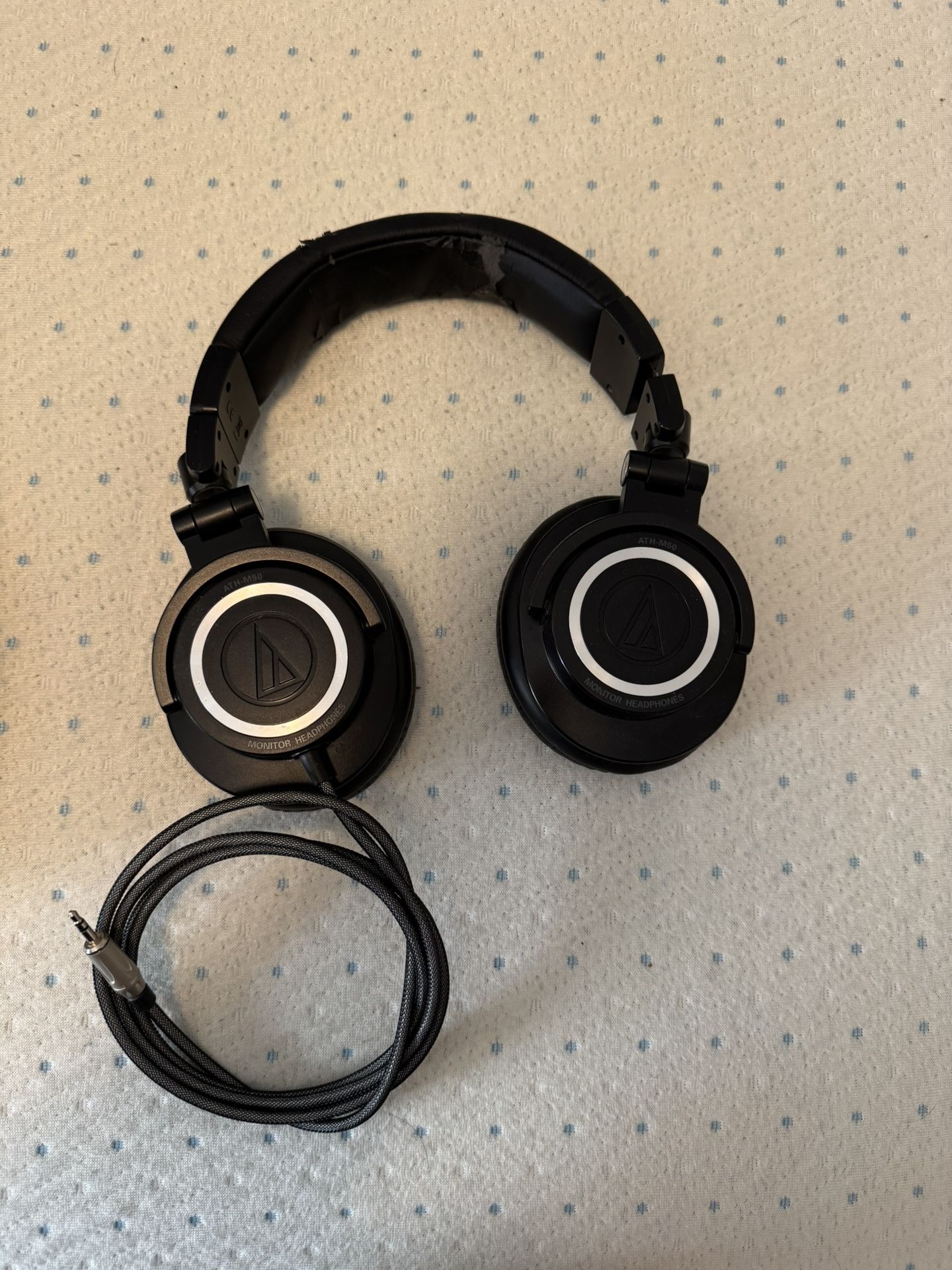 Audio-technica ATH-M50 With Upgraded Cable