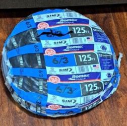 New Romex wire 6/3