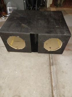 Speaker Box For 12in $40