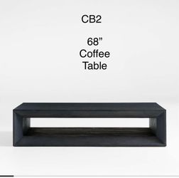 COFFEE TABLE  by Crate & Barrel