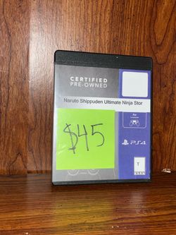 Naruto Shippuden Ultimate Ninja Storm anime manga ps4 ps5 PlayStation video game