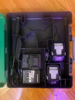 Metabo HPT Two New Batteries and Charger