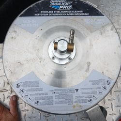 Surface Scrubber For Pressure Washer