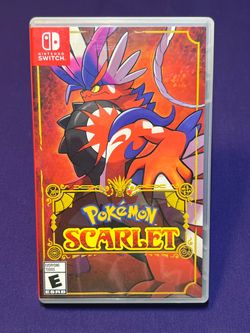 Nintendo Switch Pokemon Scarlet