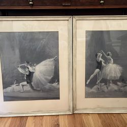 Charcoal Ballet 1940’s prints