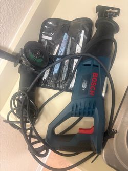 Bosch Power Tool Bundle – Saw + Grinder + Blades