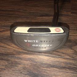 Odyssey White Steel Rossie Putter, RH 34” Steel Shaft Putter