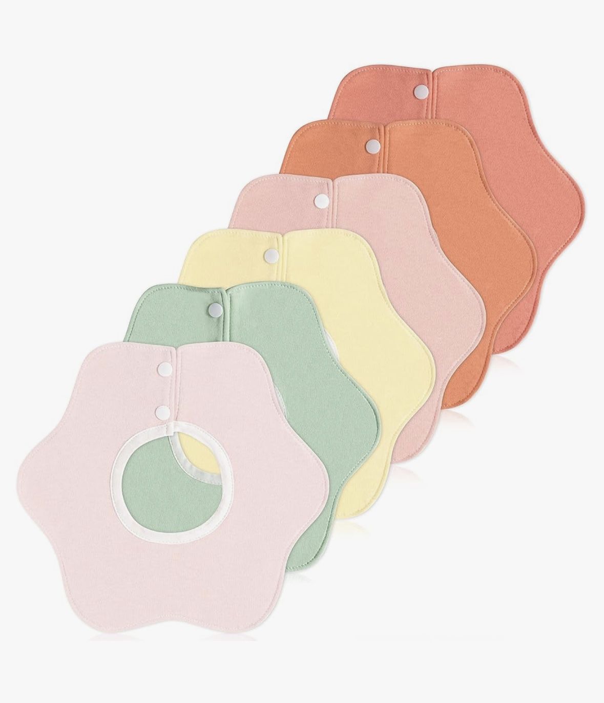 Waterproof Flower Bibs (Set of 6)