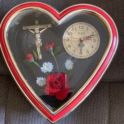 Heart Shaped Clock