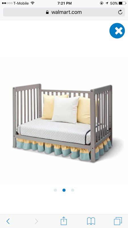 Crib and Diaper Change Table