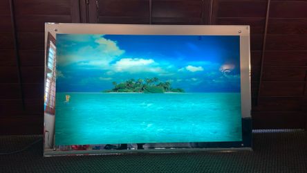 Tropical Island Lighted Picture