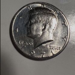 Vintage 1971 Kennedy Half Dollar
