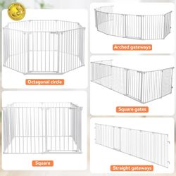 3 sets of the Comomy 198” Baby/Pet gate