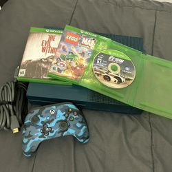 Deep Blue Xbox 1s Bundle 