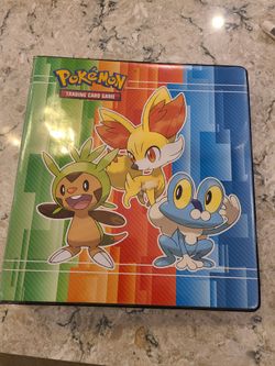 Pokemon Binder And Cards