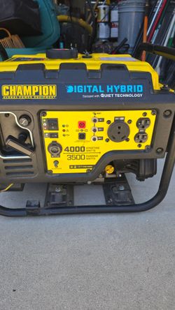 3500 Watt Champion Generator