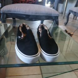 Furry Vans Size 7.5