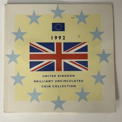 1992 Great Britain Brilliant Uncirculated Coin Collection MS116 1PD3