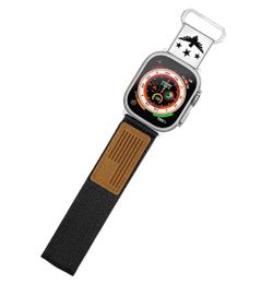 Rugged Nylon Band for Apple Watch Ultra 2/ Ultra 49mm 45mm 44mm 42mm Men NEW