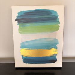 Small Picture Shades Of Blue, Green And Gold