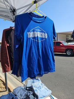 Los Angeles Dodgers Blue Graphic T-Shirt
