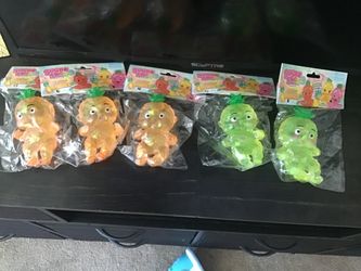 Sugar Slime Fruit Babies Squeeze Toys – Lot of 5