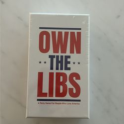 Own the Libs Game NEW unopened