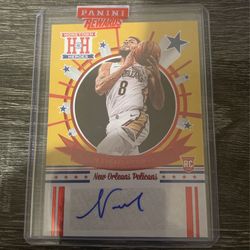 Naji Marshall Rookie Card Auto 