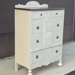 Darling antique chest of drawers 