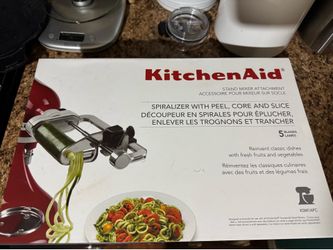 Kitchen aid spiralizer new