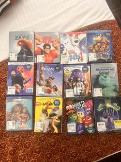 Brand New DVD BlueRay $10 Each