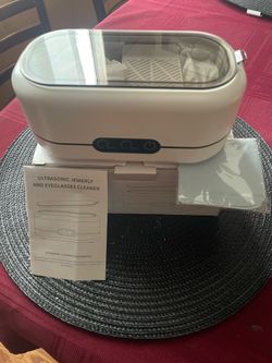 ULTRASONIC JEWERLY AND EYEGLASSES CLEANER