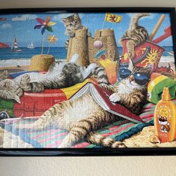 Framed Cat Puzzle