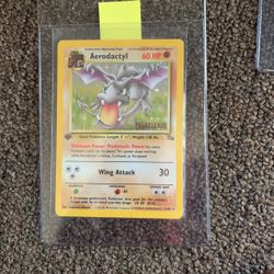 Aerodactyl 1st Edition Prerelease Holo Pokemon Mint