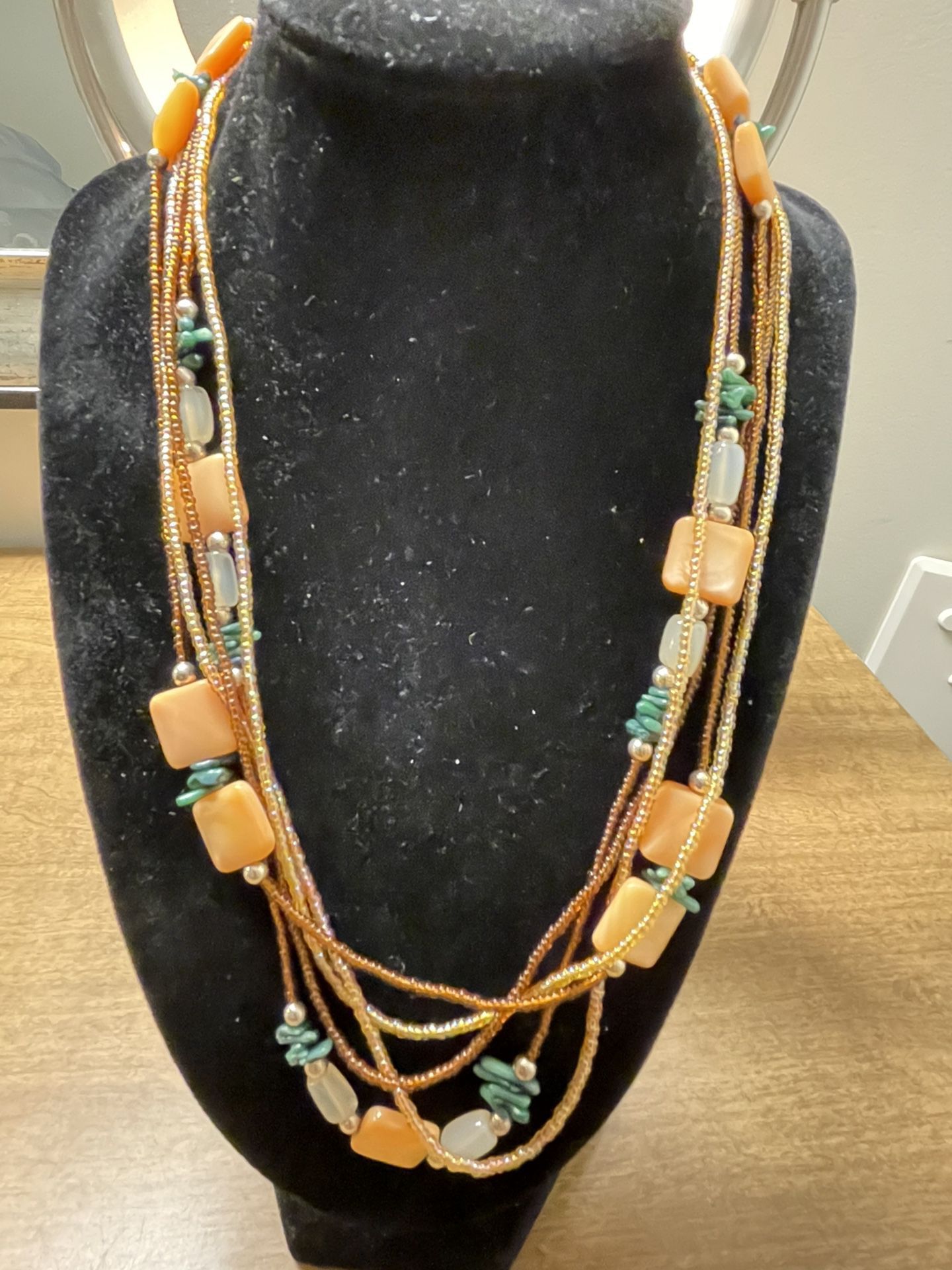 Sterling Silver & Natural Stone Necklaces