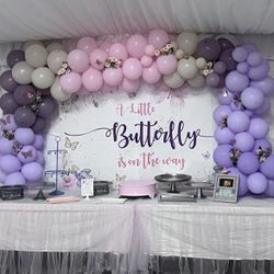 Butterfly Babyshower Theme Party Items 