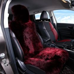 Premium Sheep's Wool Seat Covers (2)