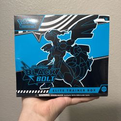 Pokémon Scarlet & Violet Black Bolt Elite Trainer Box 