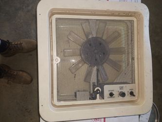 RV, Trailer Roof Ventilation Elac. Fan