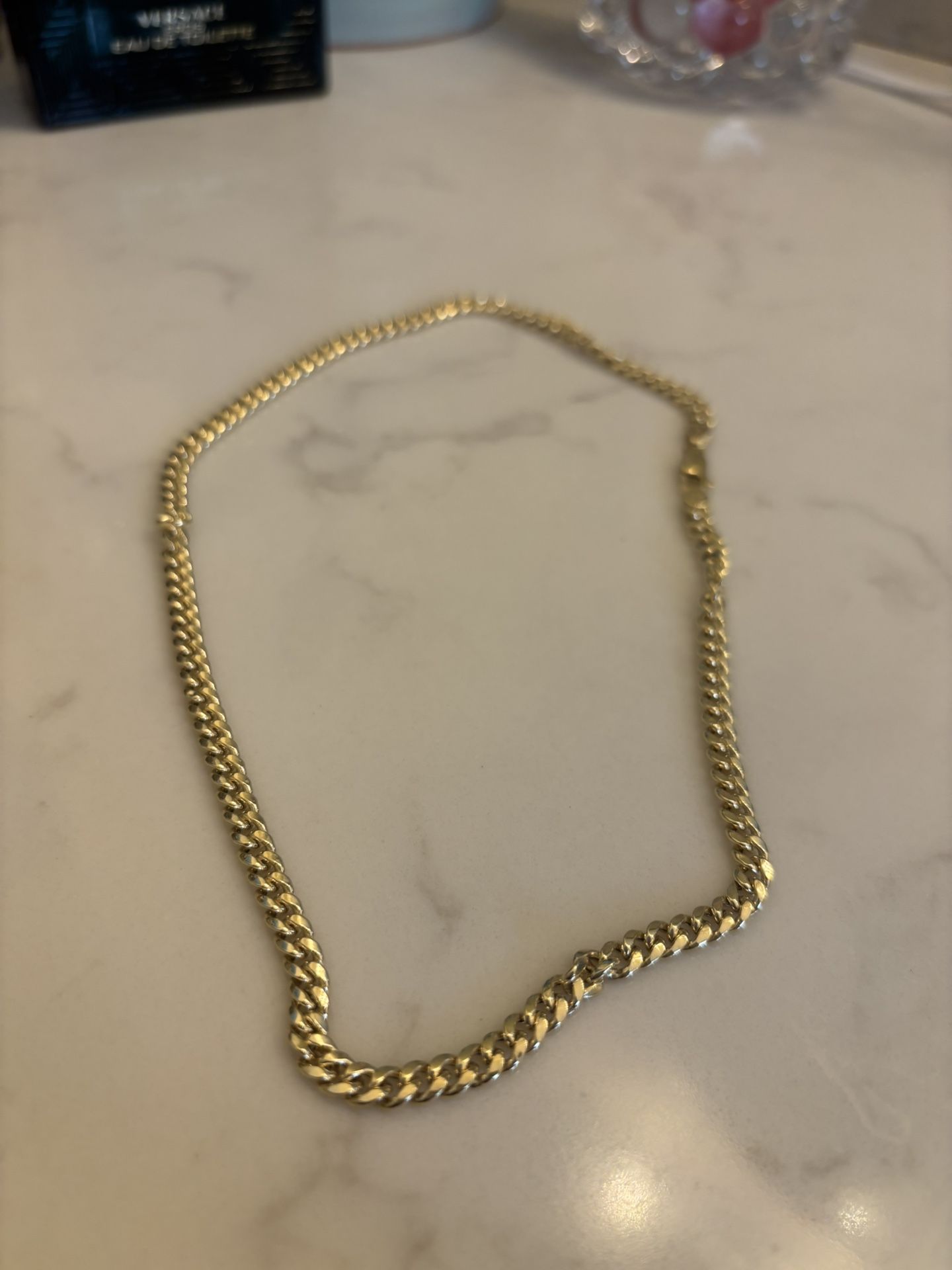 10K CUBAN LINK SOLID GOLD CHAIN
