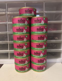 Rawz Chicken, Chicken liver & Goats Milk Pate Cat Wet Food 