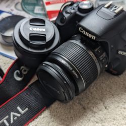 Canon EOS Rebel T1i W/ Additional pancake & zoom lens
