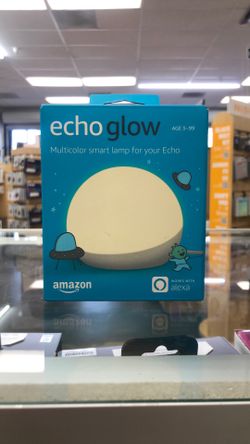 Echo Glow Multicolor Lamp For Your Echo Alexa Brand New