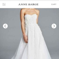 Wedding Designer Dress ANNE BARGE (Karlie)
