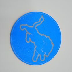 Custom 3D Printed Lions Beverage Tray.