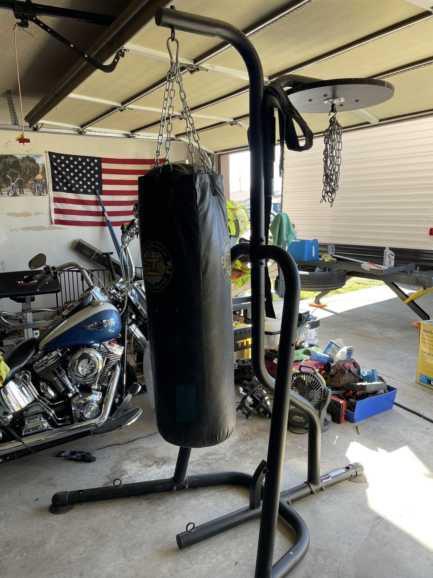 Speed Bag/punching Bag Gym Set Up