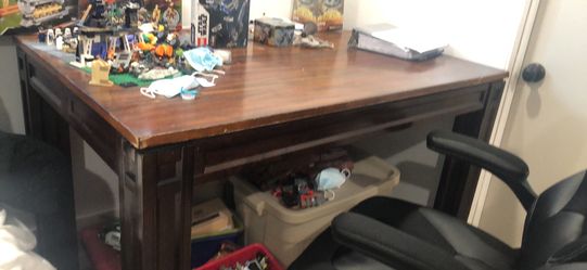 Very Unique Table Was Using For Legos And Computer